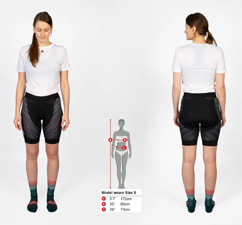 Endura SingleTrack Womens Liner Short Black -8